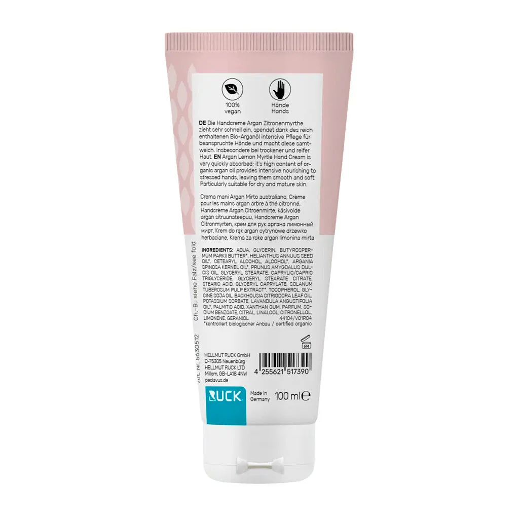 Handcreme Argan Zitronenmyrte, 100 ml – Bild 2