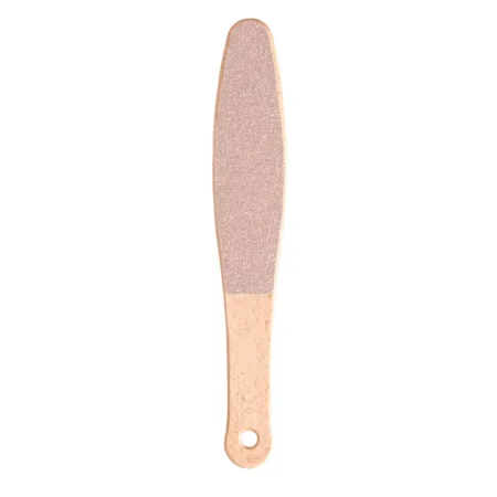 Holz-Fußfeile, Buche lackiert, 27 cm