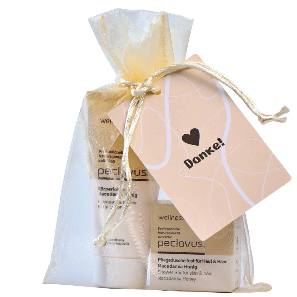 Geschenk-Set Honigtraum, in Organza-Säckchen