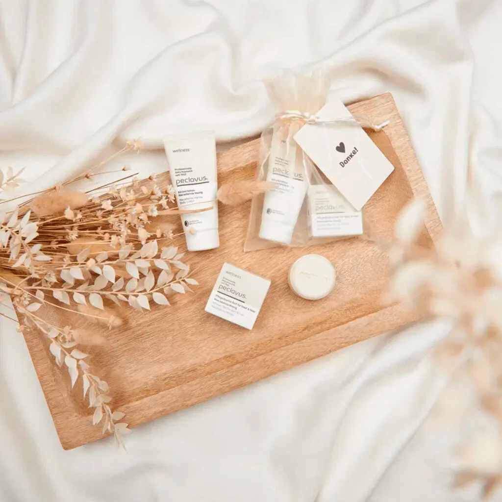 Geschenk-Set Honigtraum, in Organza-Säckchen – Bild 2